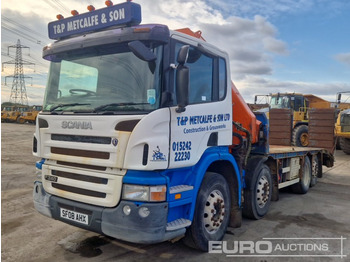 Autotransporter truck SCANIA P 340