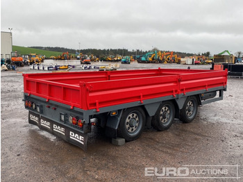 Dropside/ Flatbed trailer 2013 Dooley 10 Ton Tri-Axle Drop Side Drag Trailer: picture 3