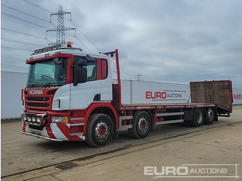 Dropside/ Flatbed truck SCANIA P 410