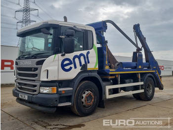 Skip loader truck SCANIA P 250