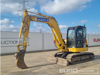 Mini excavator KOMATSU PC80MR-3
