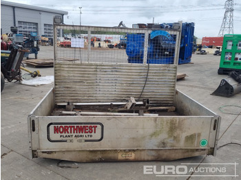 Flatbed body Aluminium 5" Drop Side Body to suit Light Commercial: picture 4