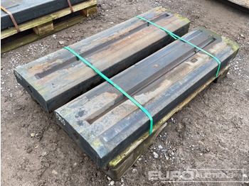 Construction equipment Terex Tp550 Chrome Blow Bars: picture 3