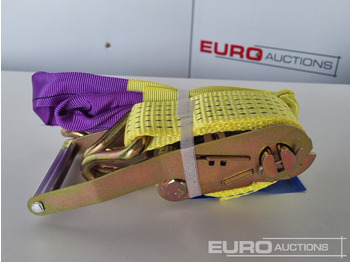 Construction equipment Unused Boss 4M x 50mm 5 Ton Ratchet Straps with Sling (4 of): picture 3