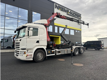 Crane truck SCANIA G 450