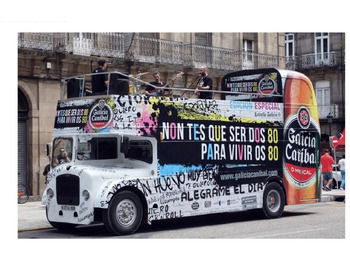 Double-decker bus British Bus open top: picture 3 Double-decker bus British Bus open top: picture 3