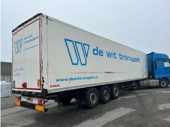 Closed box semi-trailer
