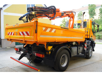 Crane truck IVECO 190T33 Trakker 4x4/ATLAS 85.2/Euro5/Winterdienst/Streuer: picture 5