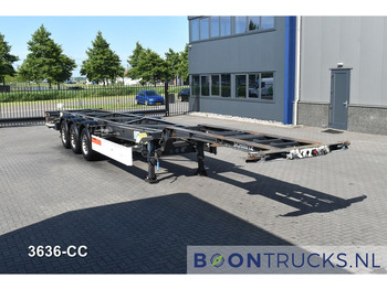Container transporter/ Swap body semi-trailer Schmitz Cargobull SCF 24 G LIGHT VAST CHASSIS | 45ft HC * LAADKLEP 2000 Kg * NL TRAILER * APK 04-2026: picture 4