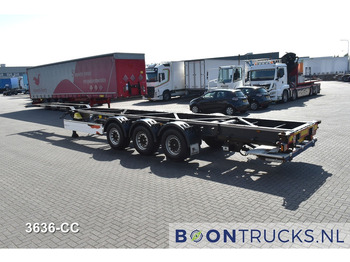 Container transporter/ Swap body semi-trailer Schmitz Cargobull SCF 24 G LIGHT VAST CHASSIS | 45ft HC * LAADKLEP 2000 Kg * NL TRAILER * APK 04-2026: picture 3