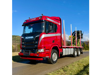 Timber truck SCANIA R 520