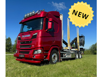 Timber truck SCANIA R 580