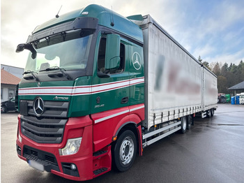 Curtainsider truck MERCEDES-BENZ