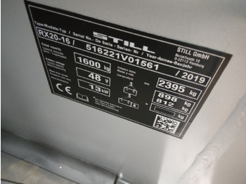 Electric forklift Still RX20-16: picture 5