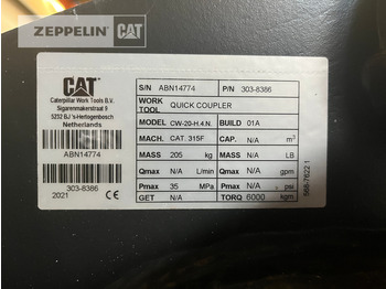 Quick coupler for Construction machinery Cat Primärprodukte Kompo: picture 2