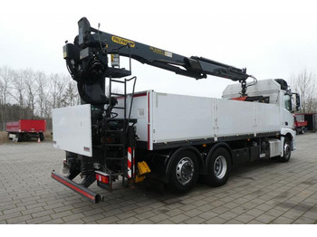 Crane truck Mercedes-Benz Antos 2543 L/6x2 Pritsche Heckkran: picture 5