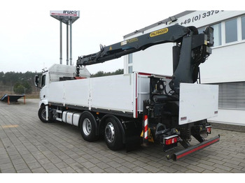 Crane truck Mercedes-Benz Antos 2543 L/6x2 Pritsche Heckkran: picture 4