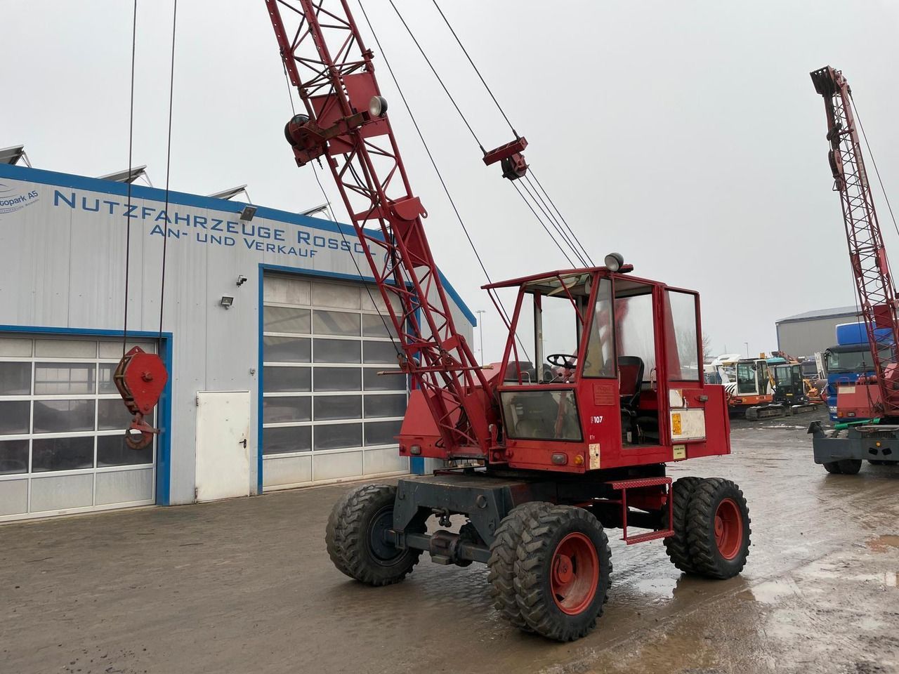Fuchs F107 F 107 Seilbagger 9900 Kg - Wheel excavator: picture 2 Fuchs F107 F 107 Seilbagger 9900 Kg - Wheel excavator: picture 2