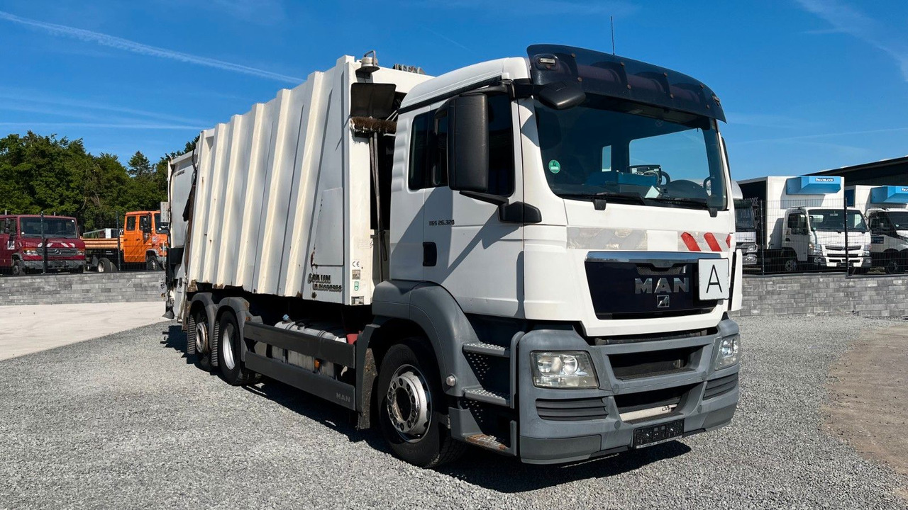MAN TGS 26.320 6x2 Müllwagen Variopress Faun - Garbage truck: picture 3 MAN TGS 26.320 6x2 Müllwagen Variopress Faun - Garbage truck: picture 3