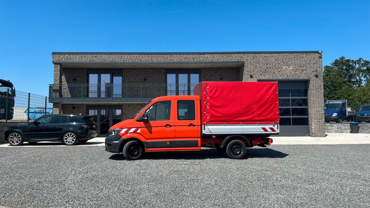 Volkswagen Crafter Pritsche Plane 35 DOKA mittellang RWD - Curtain side van, Combi van: picture 1 Volkswagen Crafter Pritsche Plane 35 DOKA mittellang RWD - Curtain side van, Combi van: picture 1