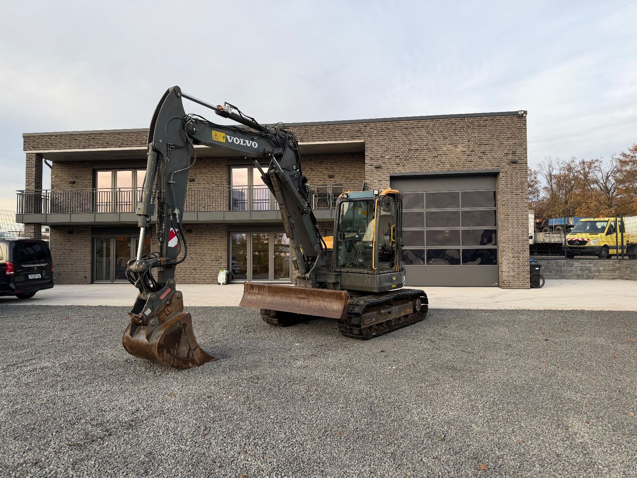 Volvo ECR 88 D Verstellauslger OQ Oilquick - Mini excavator: picture 3 Volvo ECR 88 D Verstellauslger OQ Oilquick - Mini excavator: picture 3