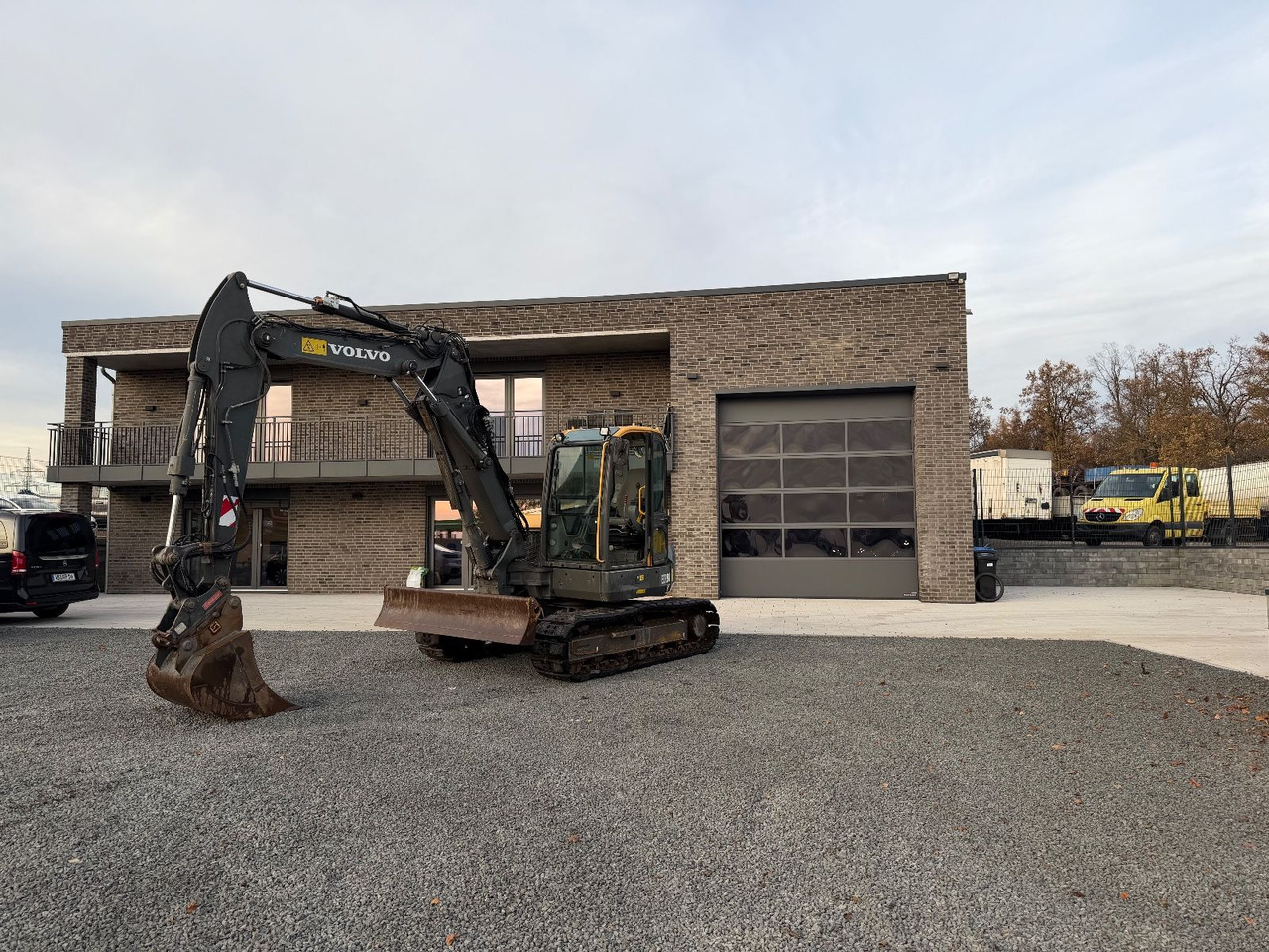 Volvo ECR 88 D Verstellauslger OQ Oilquick - Mini excavator: picture 2 Volvo ECR 88 D Verstellauslger OQ Oilquick - Mini excavator: picture 2