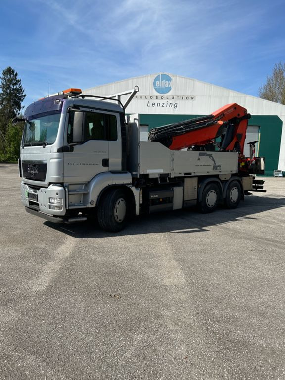MAN TGS 33 . 440 6x4 Palfinger P K 74002 Seilwinde MAN TGS 33 . 440 6x4 Palfinger P K 74002 Seilwinde - Crane truck, Dropside/ Flatbed truck: picture 2 MAN TGS 33 . 440 6x4 Palfinger P K 74002 Seilwinde MAN TGS 33 . 440 6x4 Palfinger P K 74002 Seilwinde - Crane truck, Dropside/ Flatbed truck: picture 2