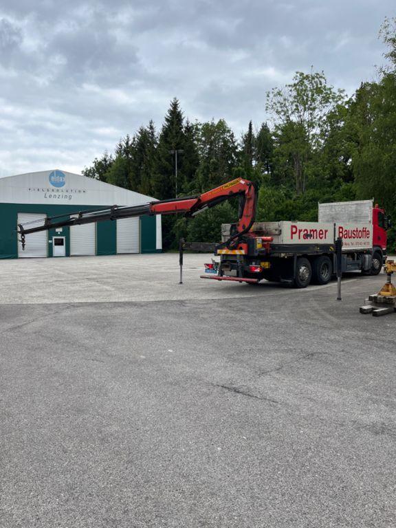 Dropside/ Flatbed truck, Crane truck Scania G 410 LG 6x2 Kran Palfinger 20001: picture 15