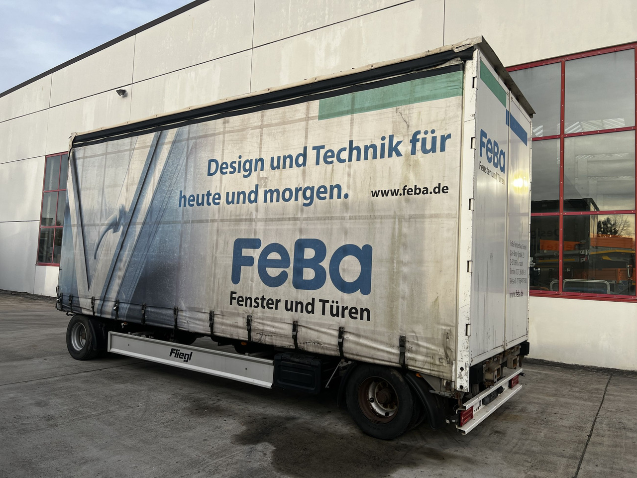 Fliegl ZPS180 2 Achs Jumbo- Planenanhänger - Curtainsider trailer: picture 3 Fliegl ZPS180 2 Achs Jumbo- Planenanhänger - Curtainsider trailer: picture 3