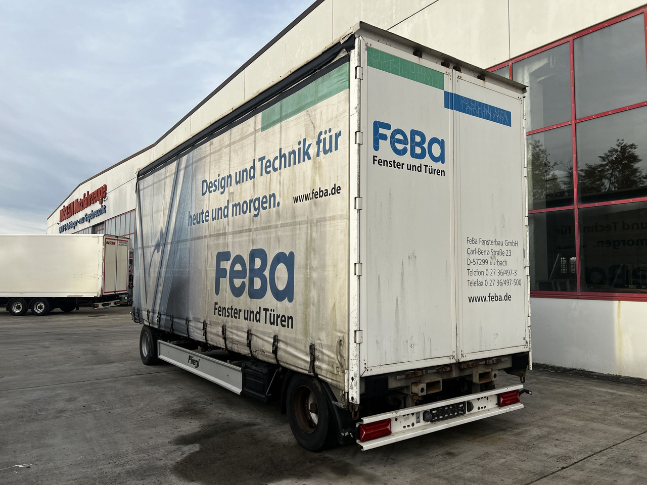 Fliegl ZPS180 2 Achs Jumbo- Planenanhänger - Curtainsider trailer: picture 4 Fliegl ZPS180 2 Achs Jumbo- Planenanhänger - Curtainsider trailer: picture 4