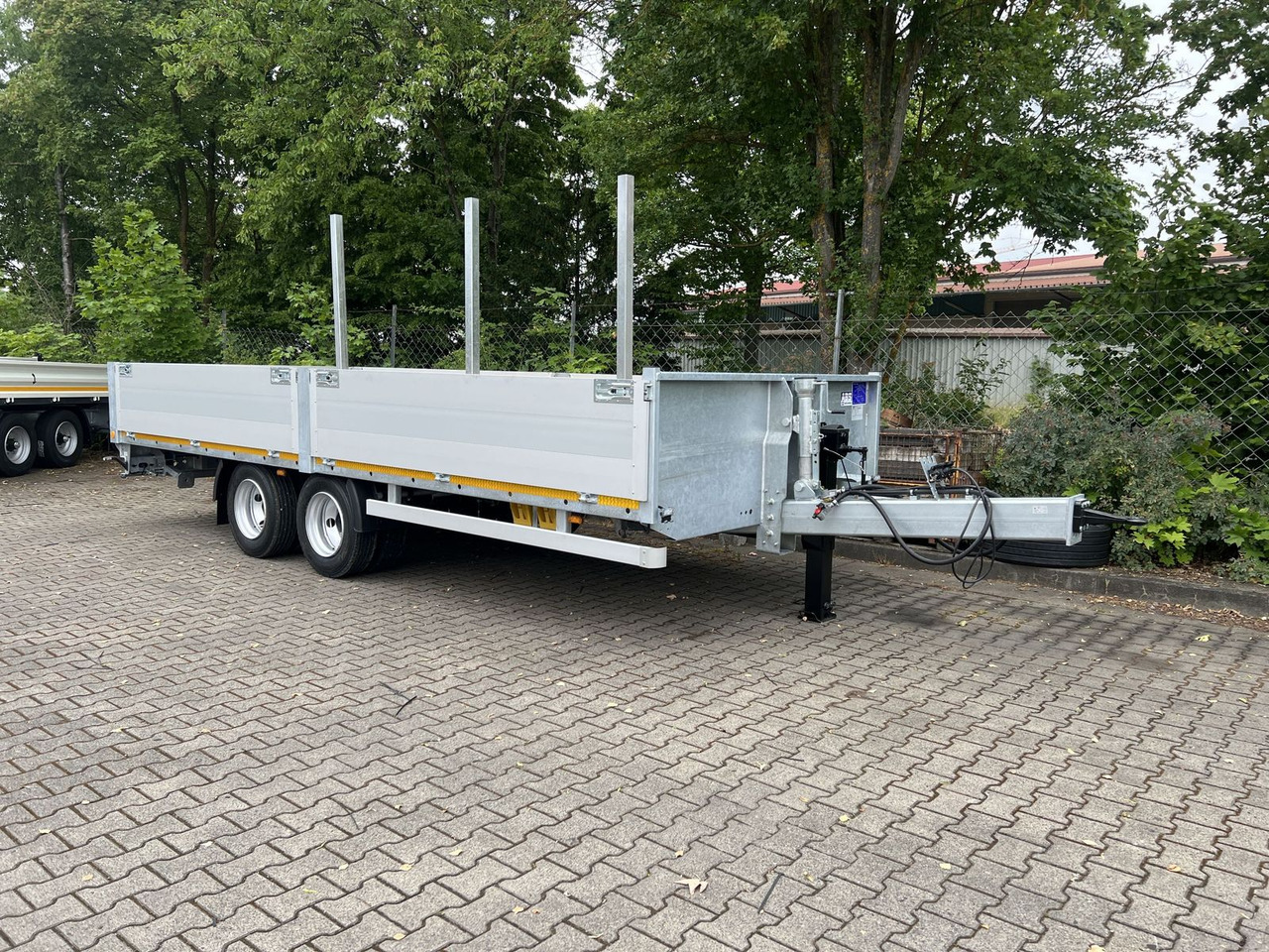 Möslein 14,4 t GG Tandem- Pritschenanhänger- Tieflader - Low loader trailer: picture 4 Möslein 14,4 t GG Tandem- Pritschenanhänger- Tieflader - Low loader trailer: picture 4