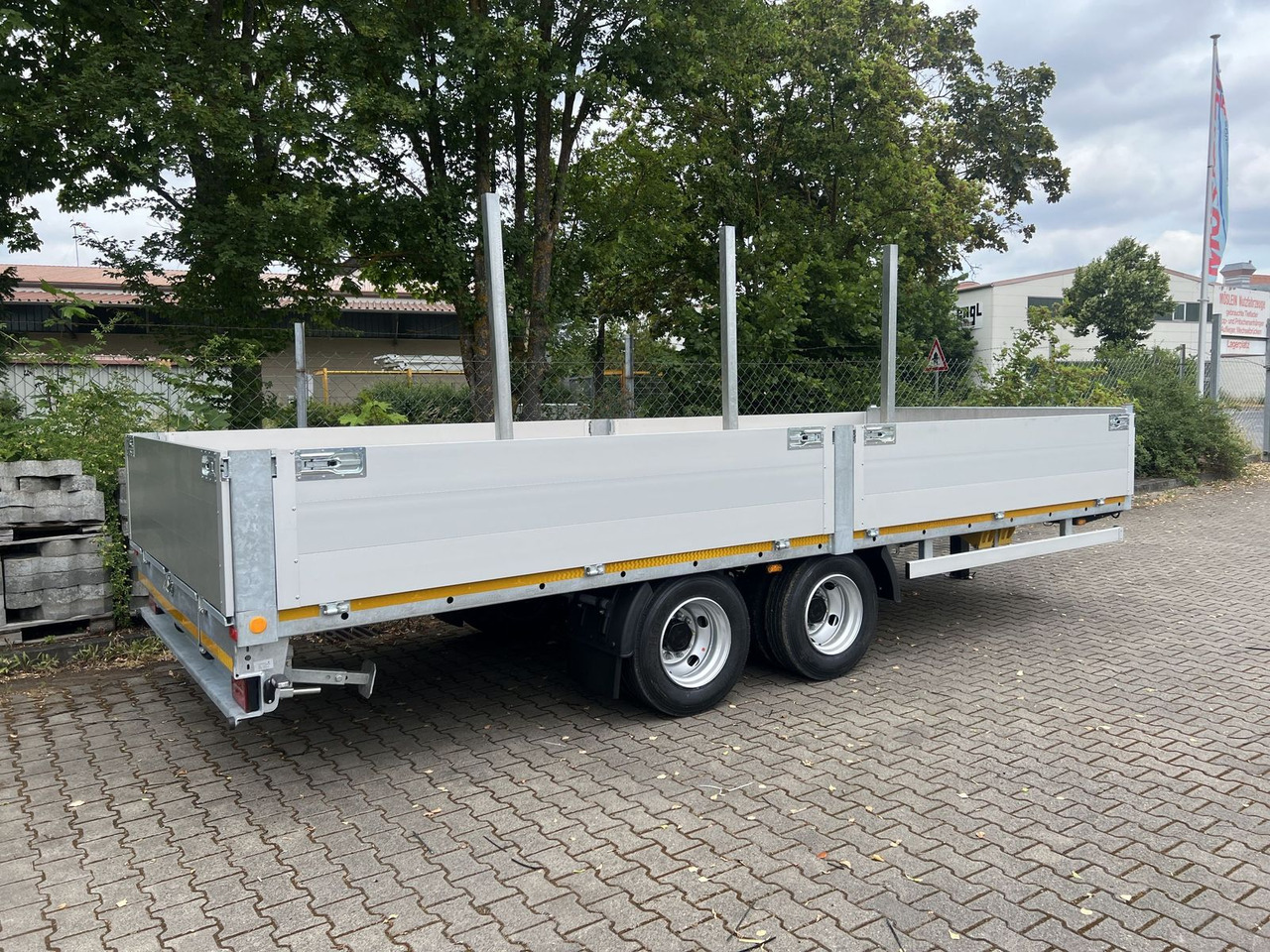 Möslein 14,4 t Tandem- Pritschenanhänger- Tieflader - Low loader trailer: picture 3 Möslein 14,4 t Tandem- Pritschenanhänger- Tieflader - Low loader trailer: picture 3