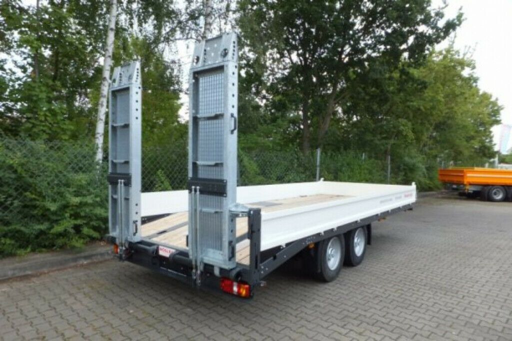 Möslein Neuer Tandemtieflader 13 t GG - Low loader trailer: picture 5 Möslein Neuer Tandemtieflader 13 t GG - Low loader trailer: picture 5