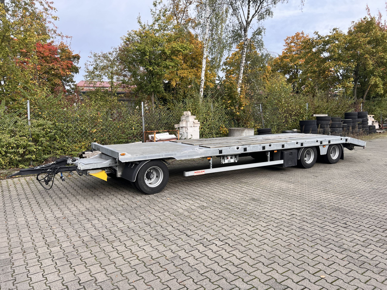 Möslein TO 3 F Schwebheim 3 Achs Tiefladeranhänger - Low loader trailer: picture 2 Möslein TO 3 F Schwebheim 3 Achs Tiefladeranhänger - Low loader trailer: picture 2