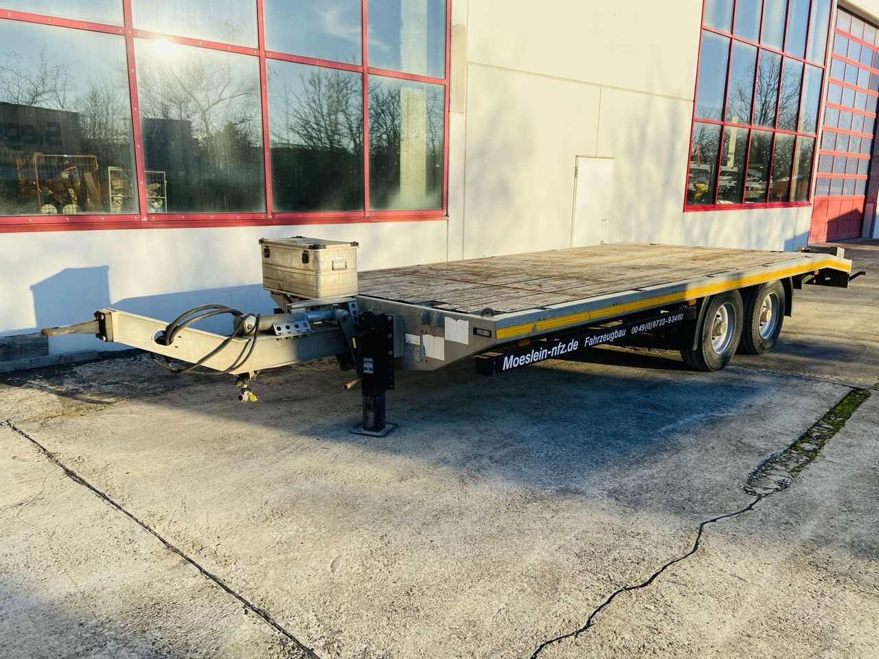Möslein Tandemtieflader - Low loader trailer: picture 2 Möslein Tandemtieflader - Low loader trailer: picture 2
