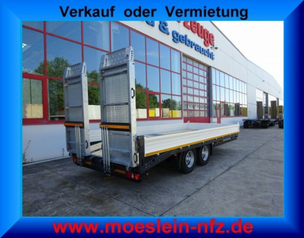 Möslein Tandemtieflader mit breiten RampenNeufahrzeug - Low loader trailer: picture 2 Möslein Tandemtieflader mit breiten RampenNeufahrzeug - Low loader trailer: picture 2