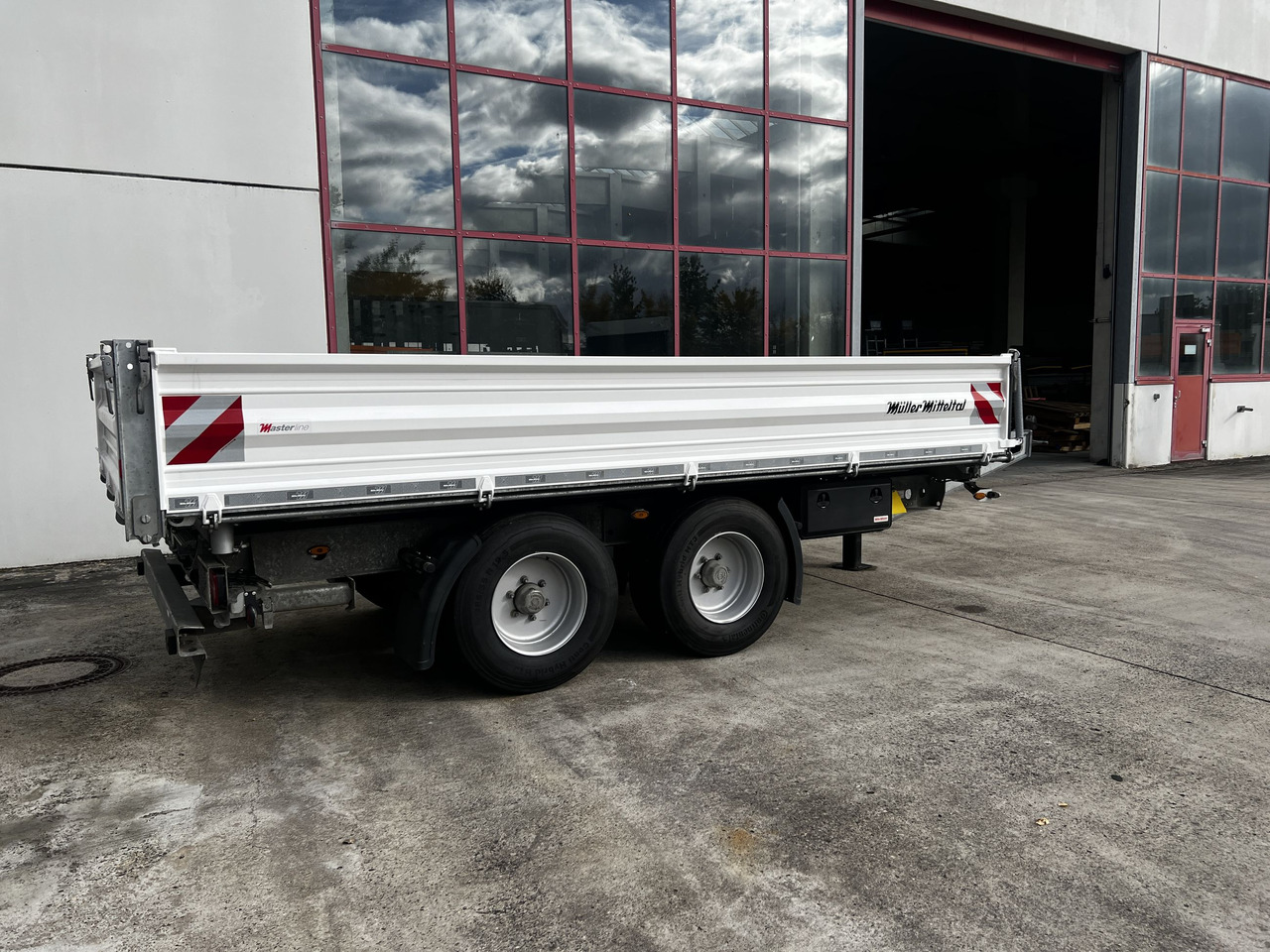 Müller Mitteltal TA-2 14,4 t Tandemkipper- Tieflader Breitbereifung NEUWERTIG - Tipper trailer: picture 4 Müller Mitteltal TA-2 14,4 t Tandemkipper- Tieflader Breitbereifung NEUWERTIG - Tipper trailer: picture 4