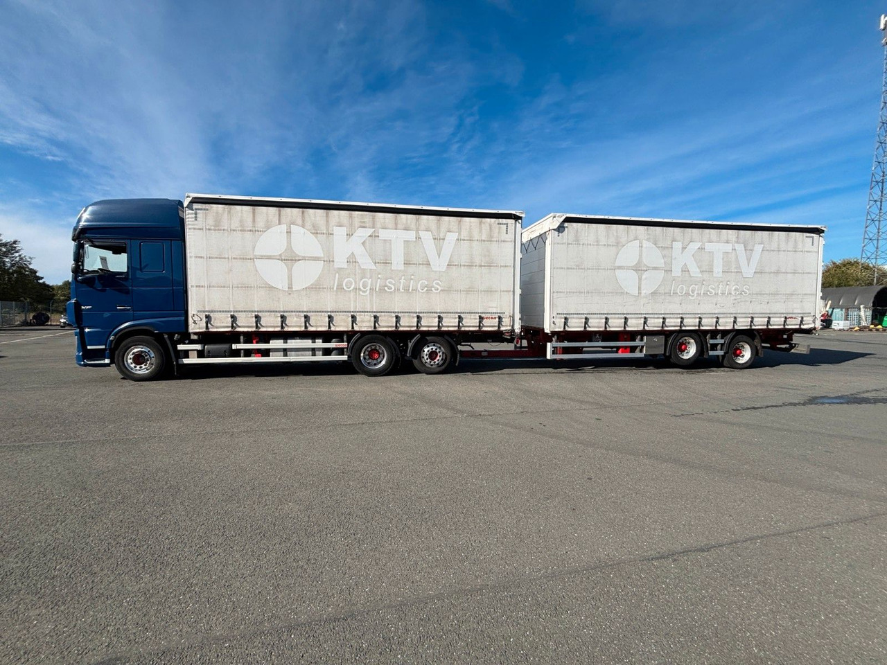 DAF SSC XF 480 Jumbozug + Anh Wecon Staplerhalterung - Curtainsider truck: picture 3 DAF SSC XF 480 Jumbozug + Anh Wecon Staplerhalterung - Curtainsider truck: picture 3