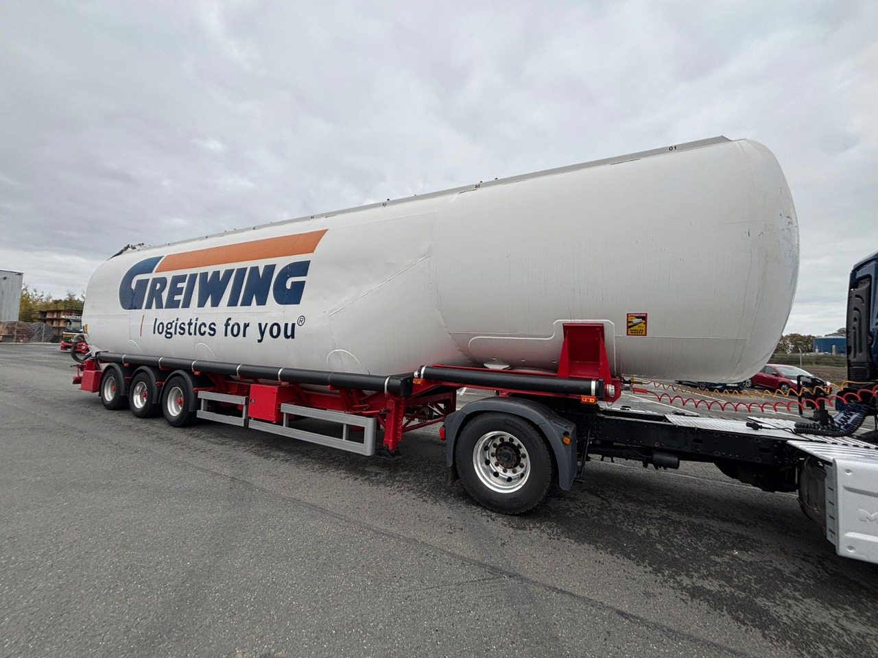 Kässbohrer SSK-90 mit E-Hydraulik - Silo semi-trailer: picture 2 Kässbohrer SSK-90 mit E-Hydraulik - Silo semi-trailer: picture 2