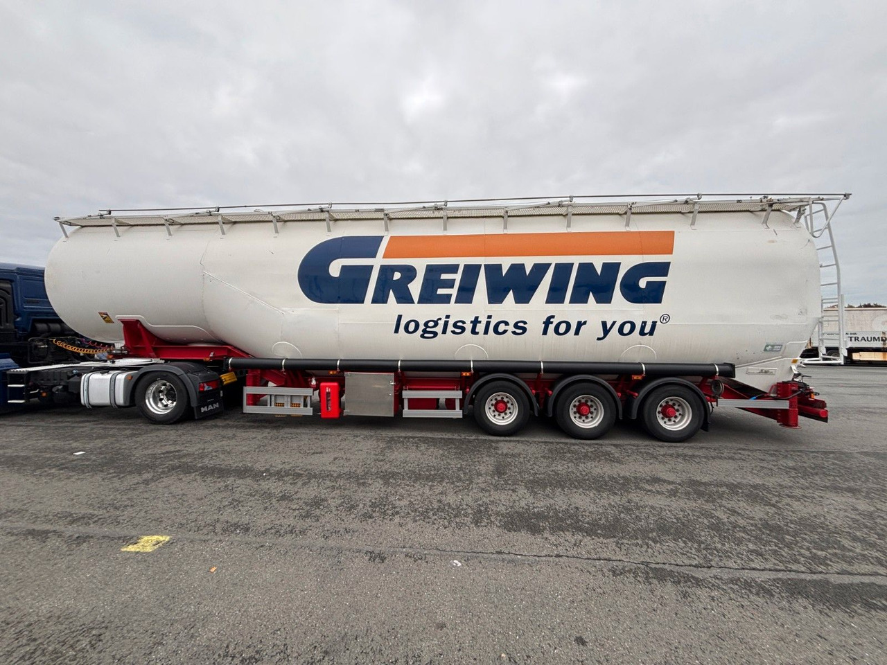 Kässbohrer SSK-90 mit E-Hydraulik - Silo semi-trailer: picture 1 Kässbohrer SSK-90 mit E-Hydraulik - Silo semi-trailer: picture 1