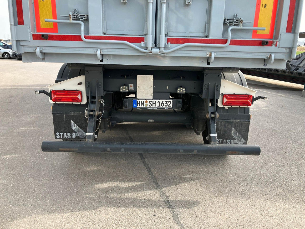 New Tipper semi-trailer Stas AgroStar 47,3 cbm Alu-Kippsattelauflieger: picture 9