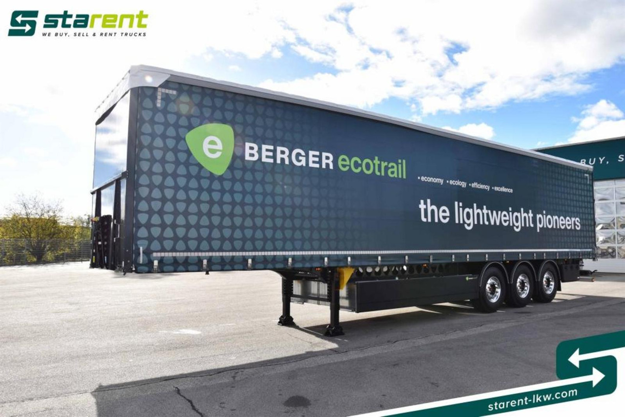 Berger LIGHT Tautliner Lift-A ALCOA Palka 5.384 Kg MIETE - Curtainsider semi-trailer: picture 1 Berger LIGHT Tautliner Lift-A ALCOA Palka 5.384 Kg MIETE - Curtainsider semi-trailer: picture 1