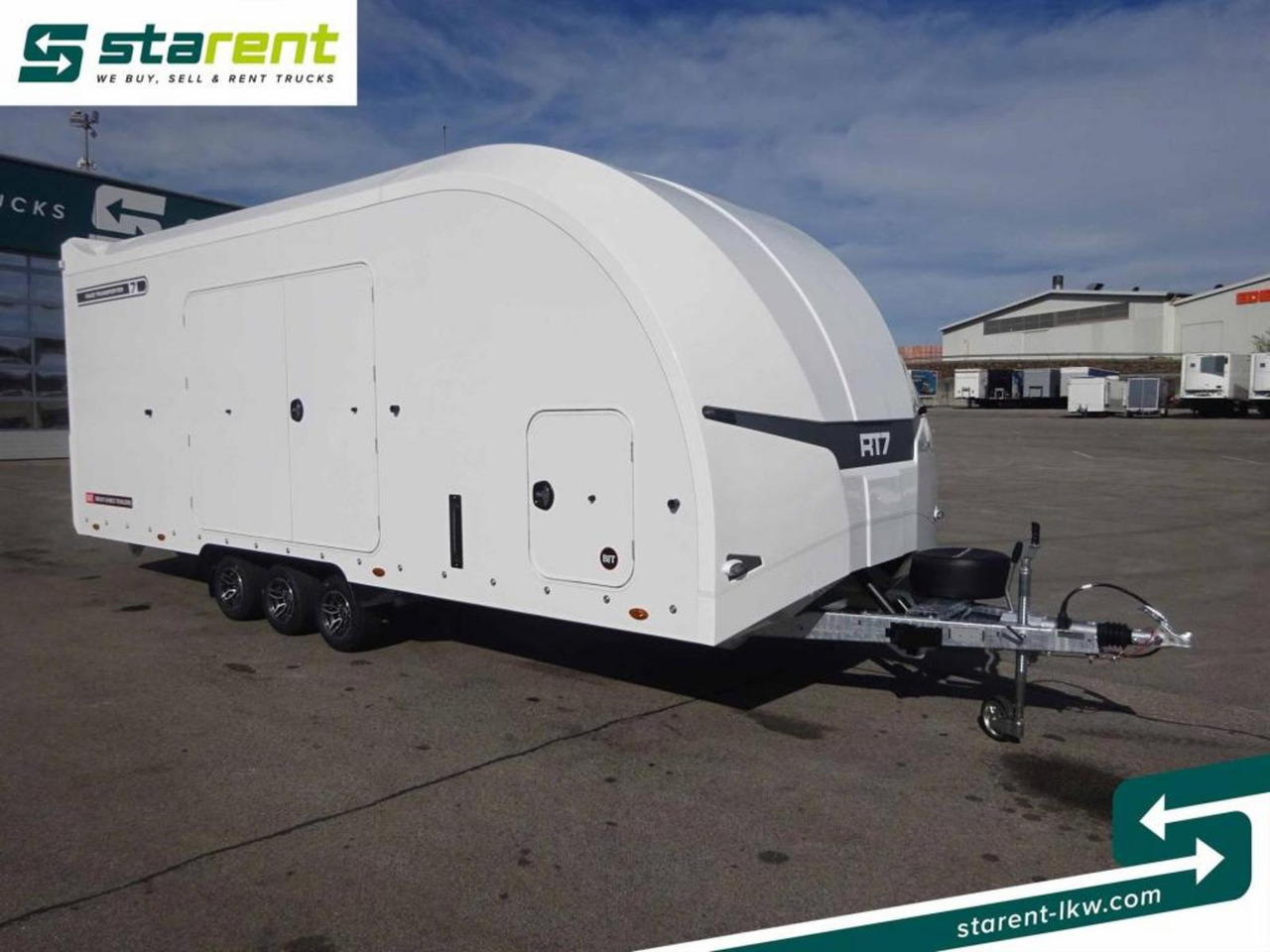 Brian James Trailers Race Transporter 7, extra Hoch, Seilwinde - Autotransporter trailer: picture 3 Brian James Trailers Race Transporter 7, extra Hoch, Seilwinde - Autotransporter trailer: picture 3