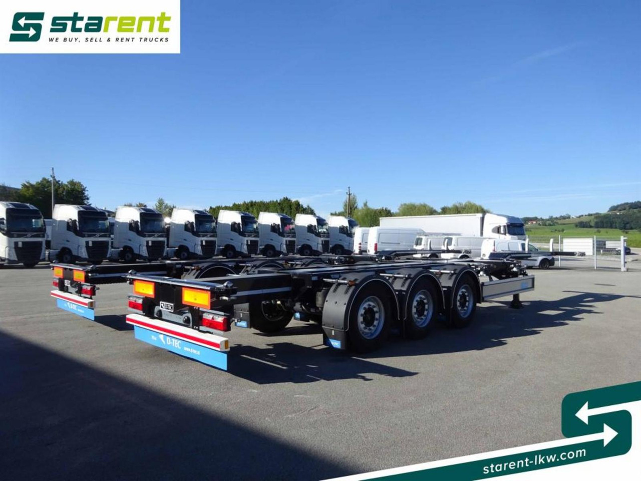 D-TEC Portmaster 1x20 / 2x20 / 1x30 / 1x40 / 1x45 - Container transporter/ Swap body semi-trailer: picture 5 D-TEC Portmaster 1x20 / 2x20 / 1x30 / 1x40 / 1x45 - Container transporter/ Swap body semi-trailer: picture 5