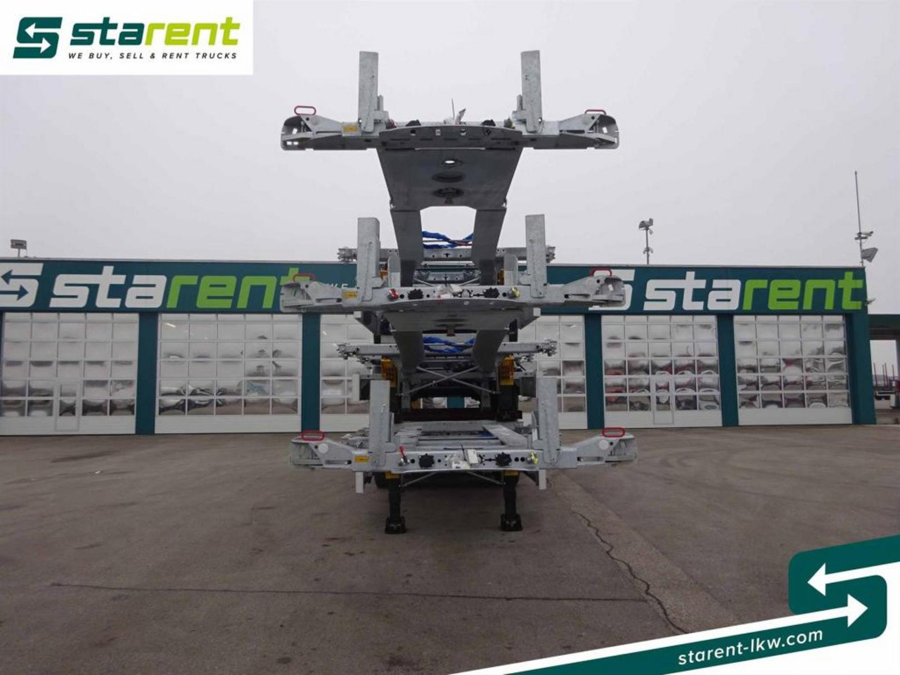 Fliegl Containerchassis ADR, 1x20 / 2x20 / 1x30 / 1x40 - Container transporter/ Swap body semi-trailer: picture 2 Fliegl Containerchassis ADR, 1x20 / 2x20 / 1x30 / 1x40 - Container transporter/ Swap body semi-trailer: picture 2