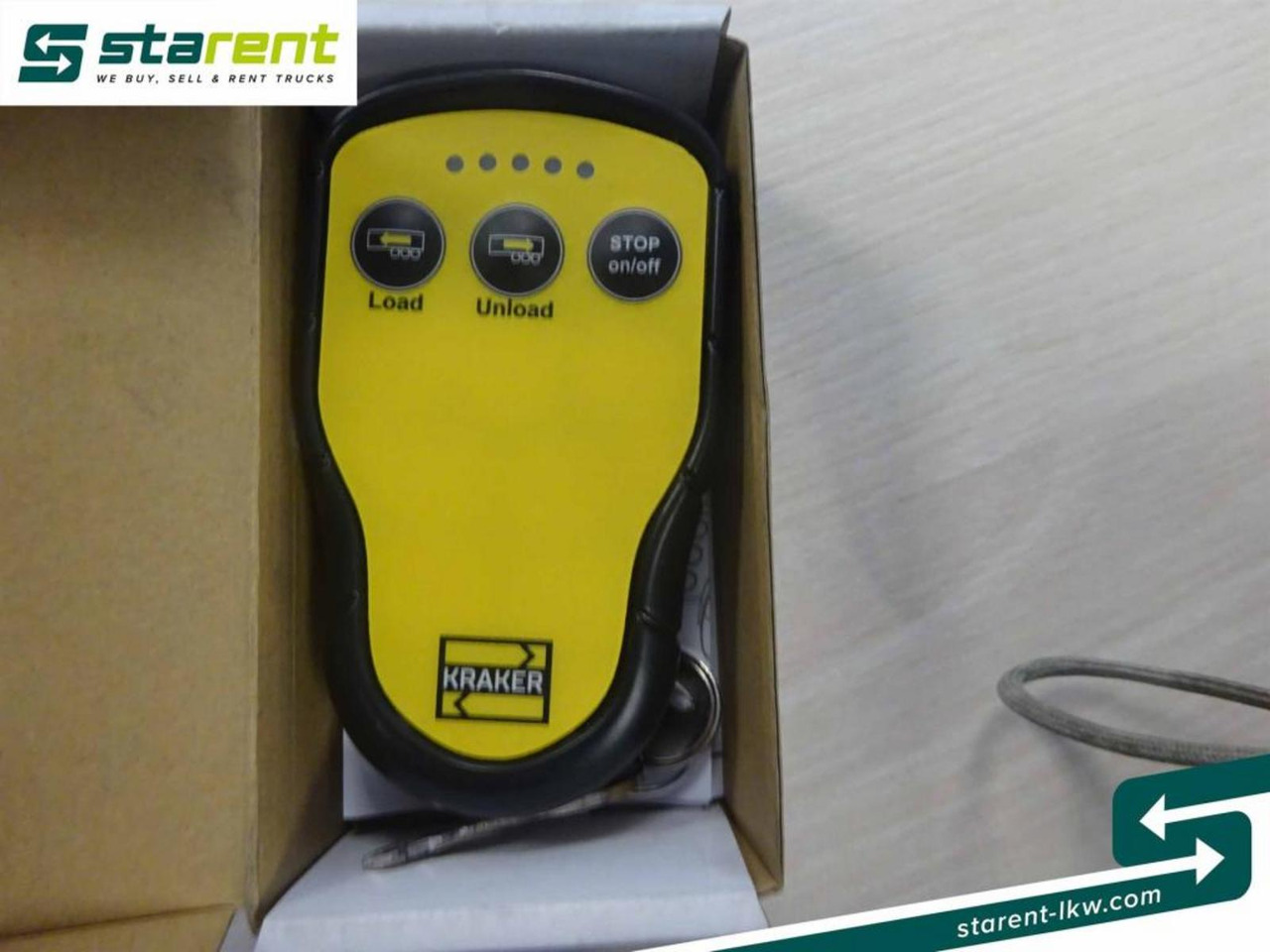 New Walking floor semi-trailer Kraker 8mm 92m³ BPW-Achsen Funk. Verzinkt Liftachse: picture 20