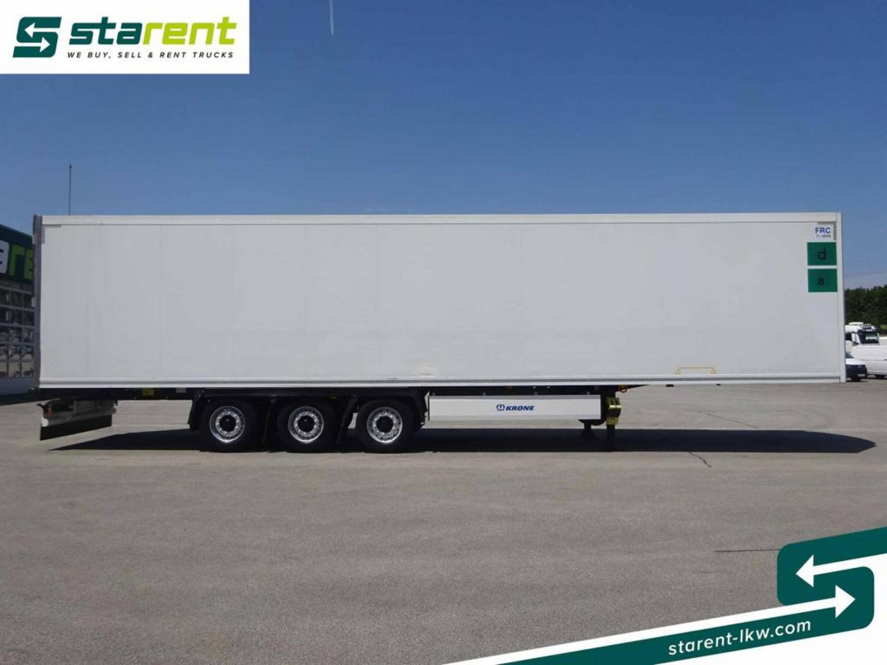 Krone Carrier Vector 1950 Doppelstock Blumenbreit Lift-A - Refrigerator semi-trailer: picture 4 Krone Carrier Vector 1950 Doppelstock Blumenbreit Lift-A - Refrigerator semi-trailer: picture 4