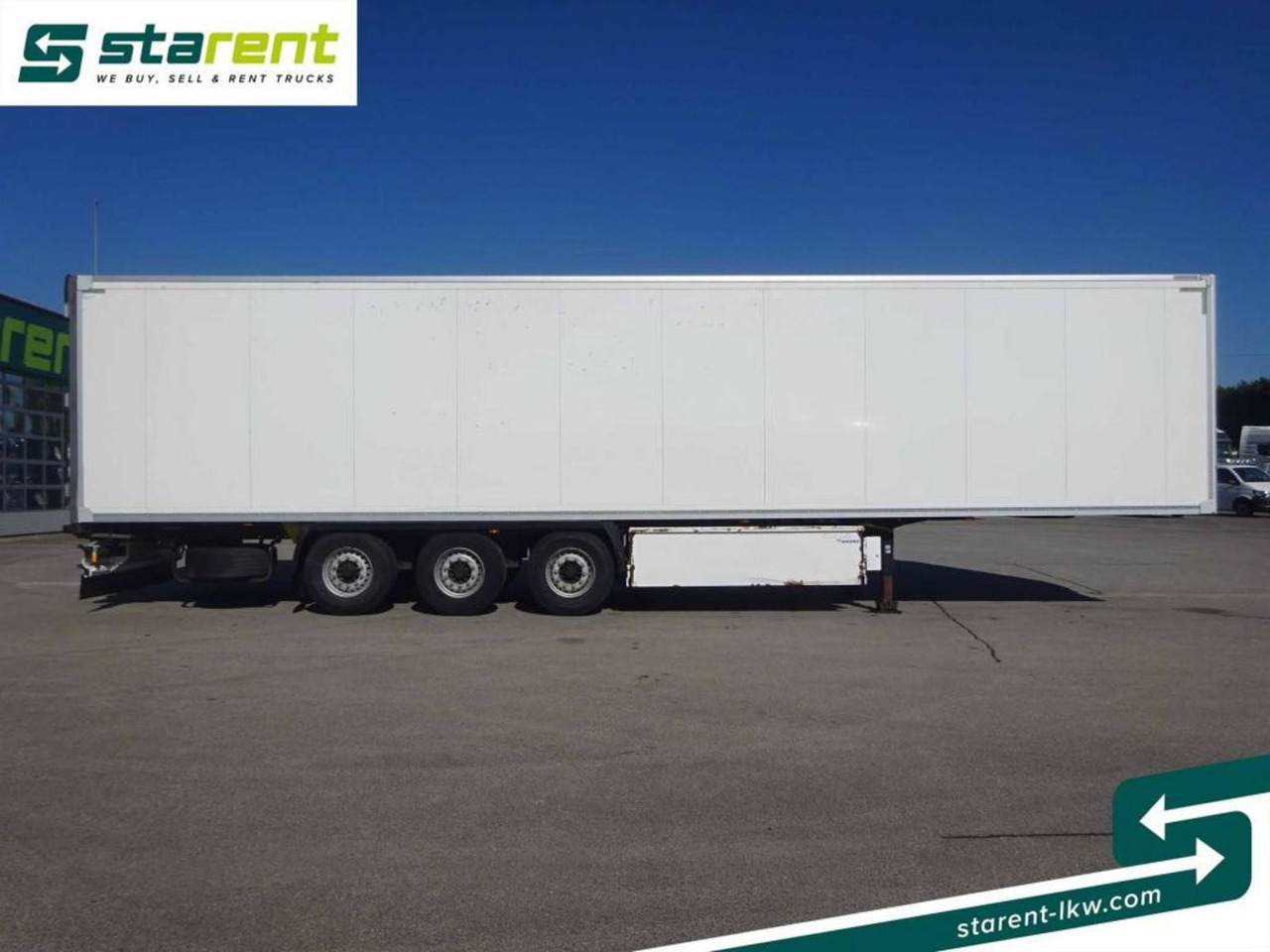 Krone Carrier Vector 1950 Doppelstock Liftachse Trennw. - Refrigerator semi-trailer: picture 4 Krone Carrier Vector 1950 Doppelstock Liftachse Trennw. - Refrigerator semi-trailer: picture 4