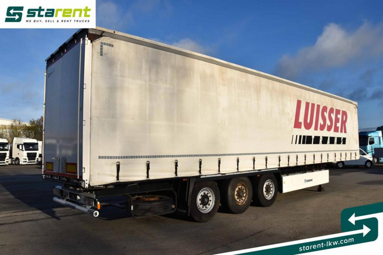 Krone Hubdach Liftachse Palka Palettenanschlagleiste - Curtainsider semi-trailer: picture 5 Krone Hubdach Liftachse Palka Palettenanschlagleiste - Curtainsider semi-trailer: picture 5