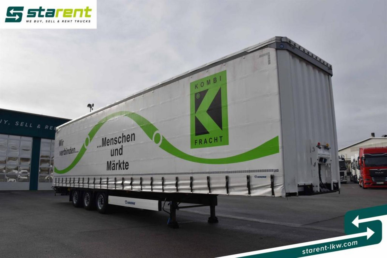 Krone Megatrailer Hubdach Lift-A Palettenanschlagleisten - Curtainsider semi-trailer: picture 3 Krone Megatrailer Hubdach Lift-A Palettenanschlagleisten - Curtainsider semi-trailer: picture 3